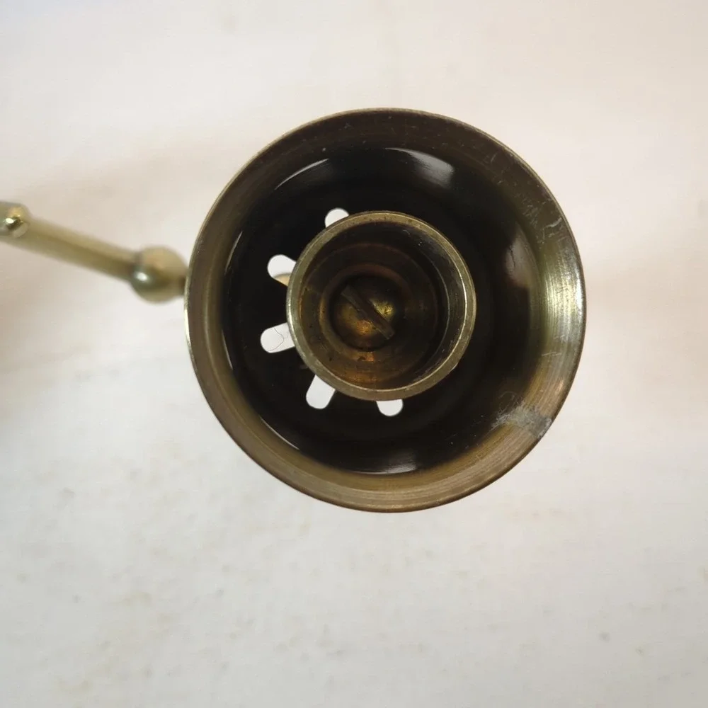 Pair  Of Colonial‎ Brass Two arms Scones Candle Holder Vintage